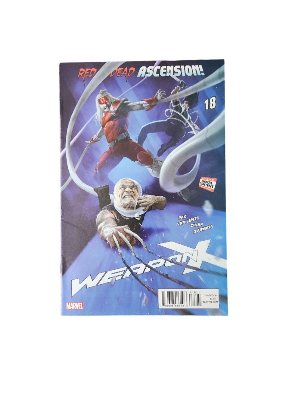 Marvel Weapon X #18 2018 Comic Book Collector Bagged Boarded